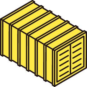 レンタルコンテナが利用可能！